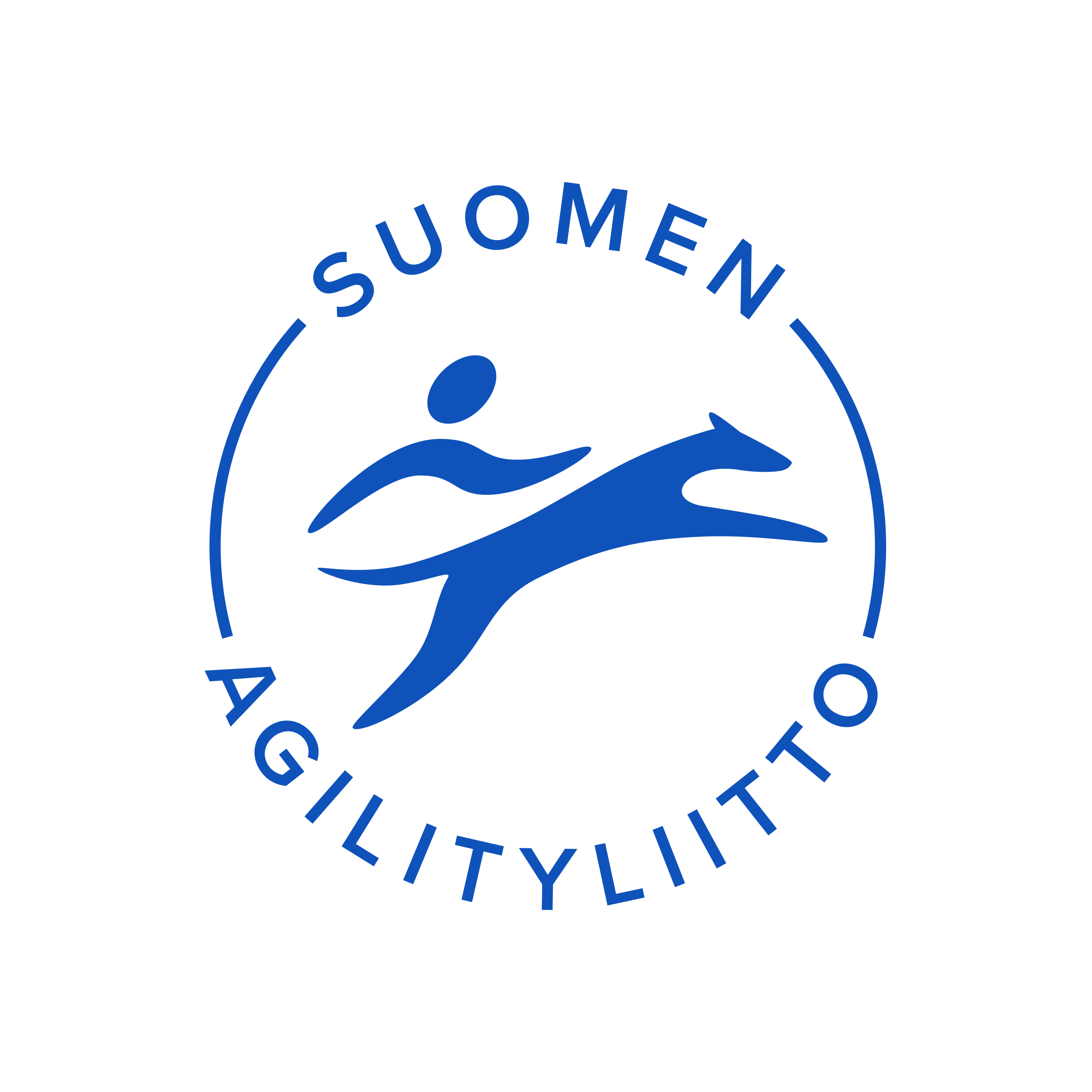 Sagi logo sininen